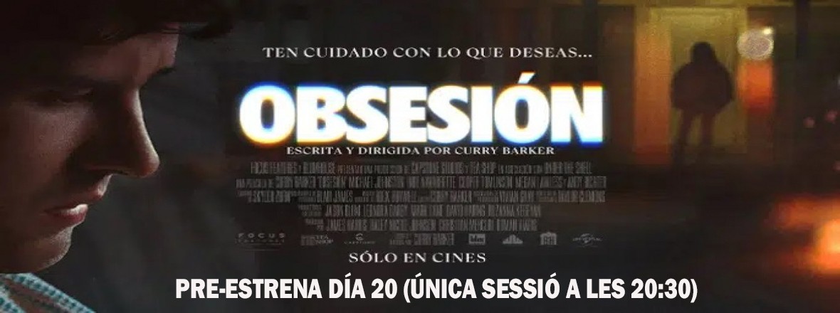 PRE-ESTRENO OBSESSION